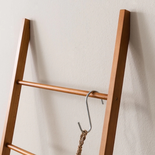 아씨방 네오 원목 사다리 행거 (2개)_이미지