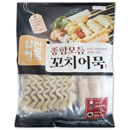 삼진식품 삼진어묵 종합 모듬 꼬치어묵 1.3kg