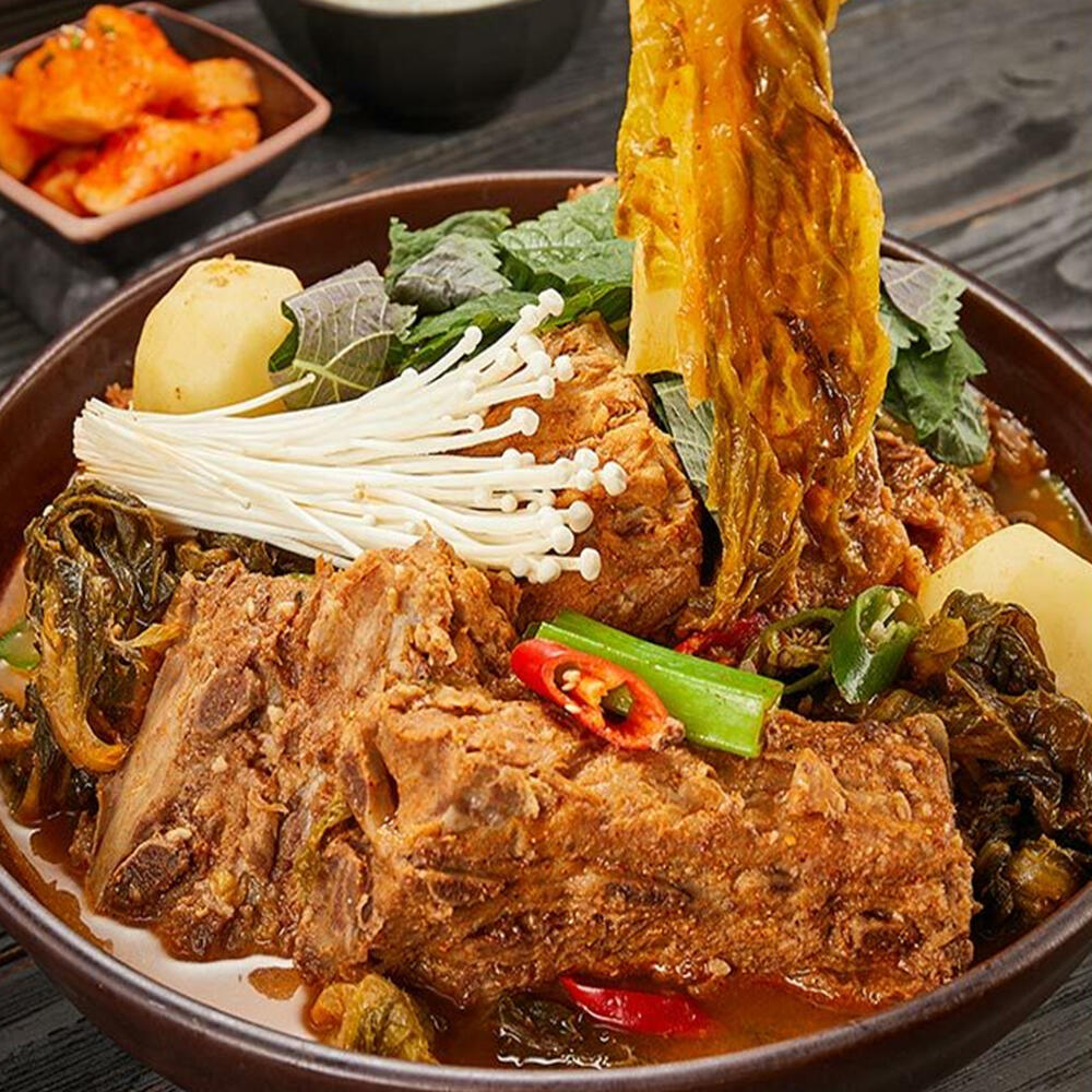 통뼈 감자탕 보통맛 1kg