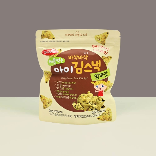 처음먹는 아이 김 스낵 양파맛 20g