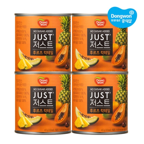 저스트 노슈가 후르츠칵테일 425g