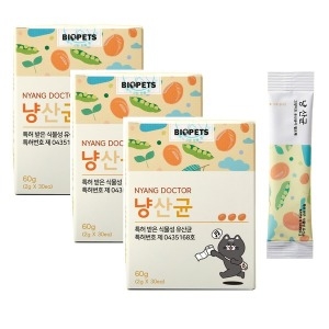 [불명] 바이오펫츠 냥산균 60g (2g x 30p) (3개)