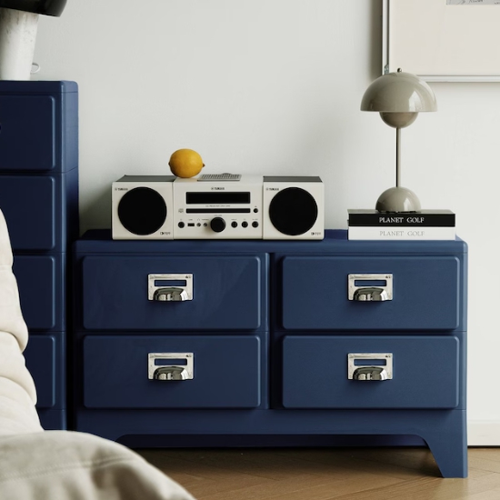 베스트리빙  모토 레트로 빈티지 캐비닛 2단 서랍장 400