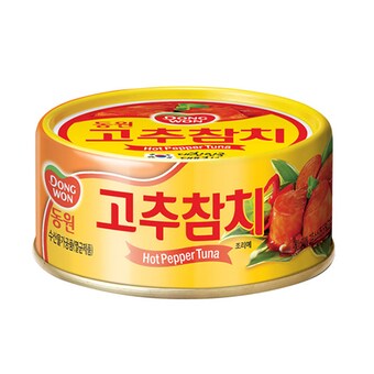 동원F&B <b>고추</b> <b>참치</b> 100g