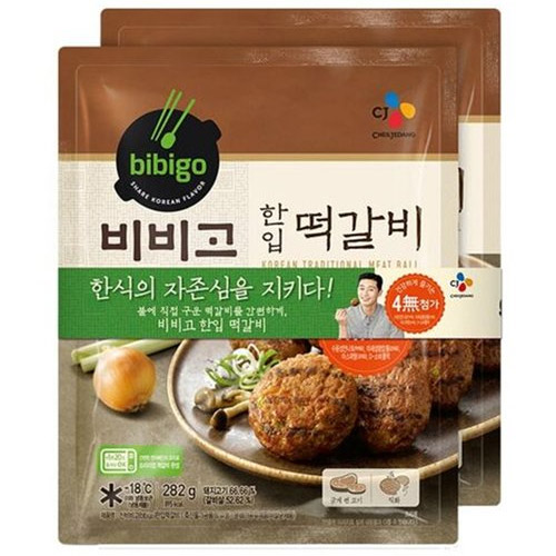CJ제일제당 비비고 한입 떡갈비 282g이미지입니다. 누르면 해당 게시물로 새창이동합니다.