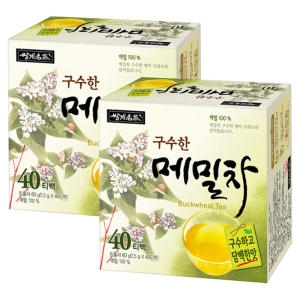 쌍계명차 쌍계명차 메밀차 40개입 (2개)