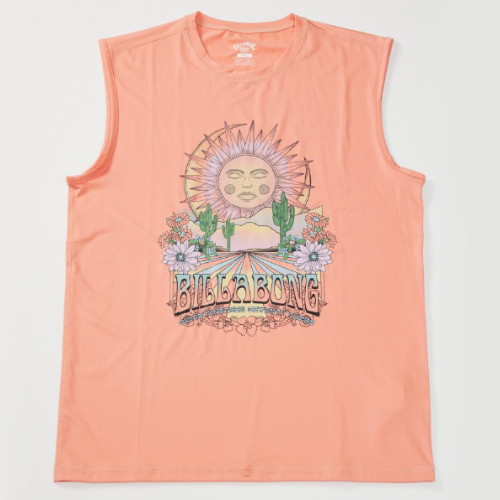 빌라봉 여성 SUNBEAM MUSCLE 슬리브리스 래쉬가드 WF11RE090POU