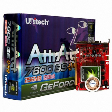 유니텍전자 지포스 7600GS 신바람 256MB