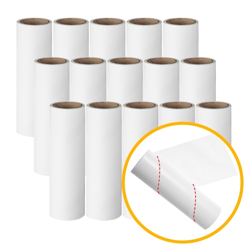 쿠팡 코멧 사선컷팅 일반형 테이프 클리너 리필 15개 16cm 12m