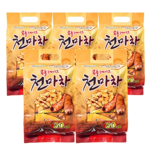 동일미래에프엔씨 콘플레이크 천마차 50개입 (5개)_이미지