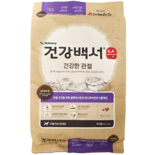 독 건강백서 순 건강한 관절 5.1kg