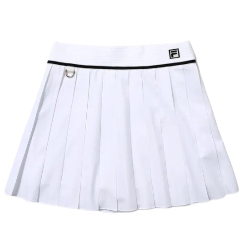 휠라 기능성 플리츠 스커트 FS2SKG2351F (WHI, 화이트)_이미지