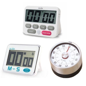 아쿠바 대화면 쿠킹 주방 디지털 아날로그 타이머_이미지