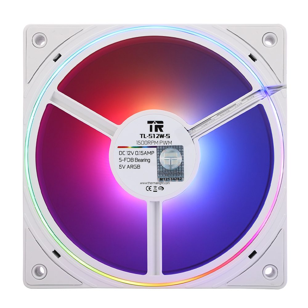Thermalright TL-S12W-S ARGB 벌크 서린 (화이트)_이미지