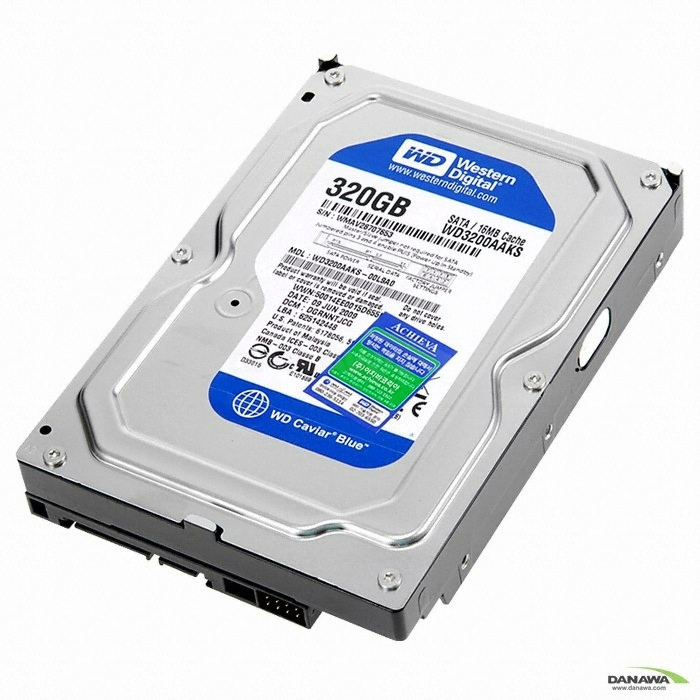 Western Digital WD Caviar Blue SATA2/7200/16M (WD3200AAKS, 320GB)_이미지