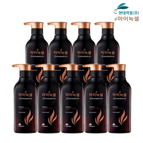 현대약품 마이녹셀 스칼프 인텐시브 샴푸 400ml (9개)