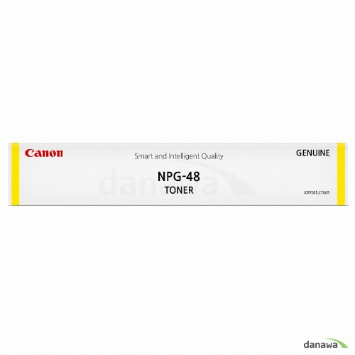 Canon 정품 NPG-48Y 노랑