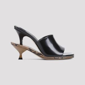 자크뮈스 Jacquemus Les Doubles Mules 243FO160.3198-9BB BLACK LIGHT B_이미지