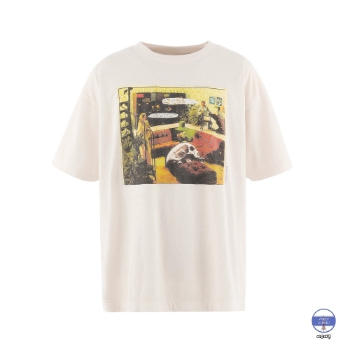 아미 세인트미카엘 반팔 티셔츠 J E REID SM-MK8-0000-C05