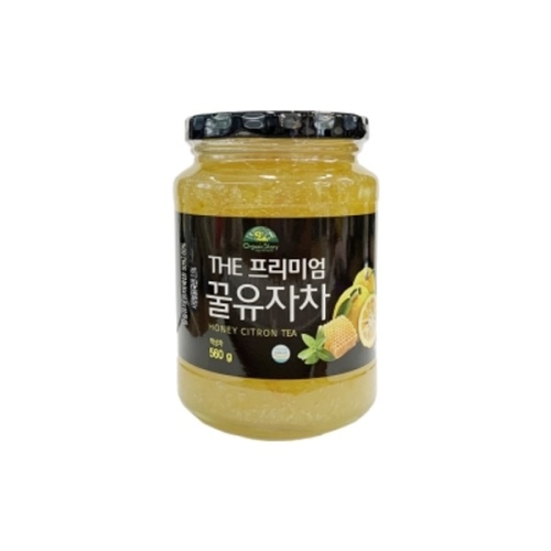 초록원 오가닉스토리 유기농 꿀유자차 560g (1개)_이미지