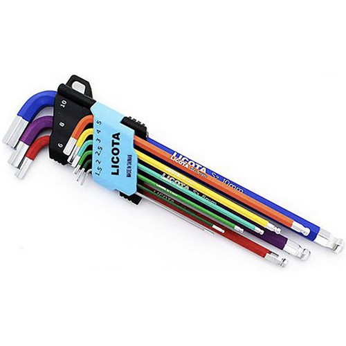 리코타 레인보우 볼육각렌치 BP3MC9091H6S2 (9pcs)