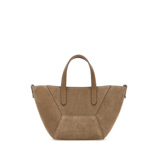 브루넬로쿠치넬리 Biscuit suede 핸드백 MBDLD2675C2767 T_이미지
