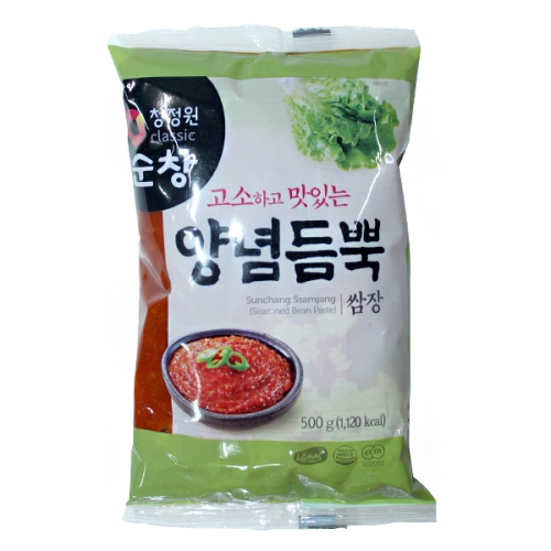 대상 청정원 순창 양념 듬뿍 쌈장 리필 500g (12개)