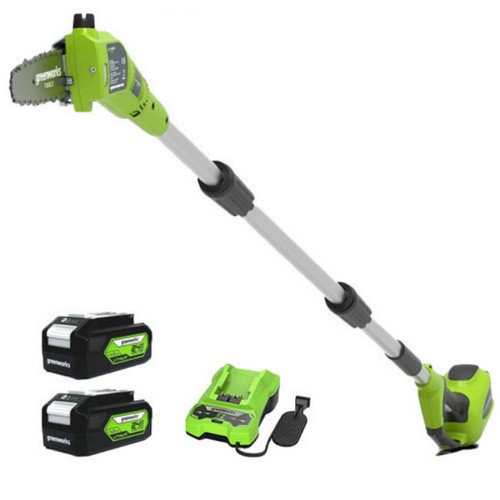 그린웍스 G-MAX 24V 고지톱 (4.0Ah, 배터리 2개)_이미지