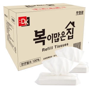  복이많은집 리필티슈 100매 [50팩]