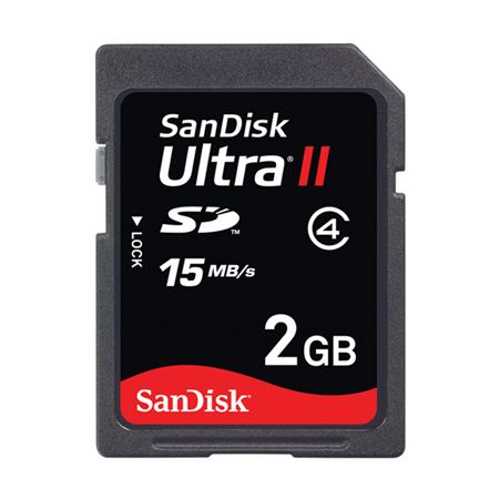 Sandisk Ultra II SD (15MB/s) (병행수입, 2GB)