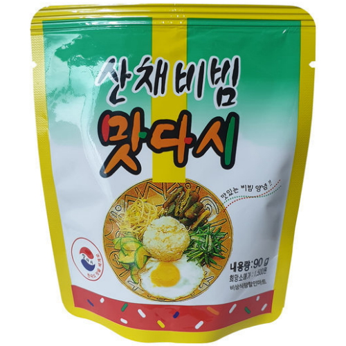 동방푸드마스타 산채비빔 맛다시 90g (5개)_이미지