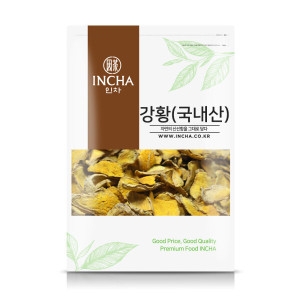 인차 국내산 울금 강황 뿌리 울금차 강황차 300g
