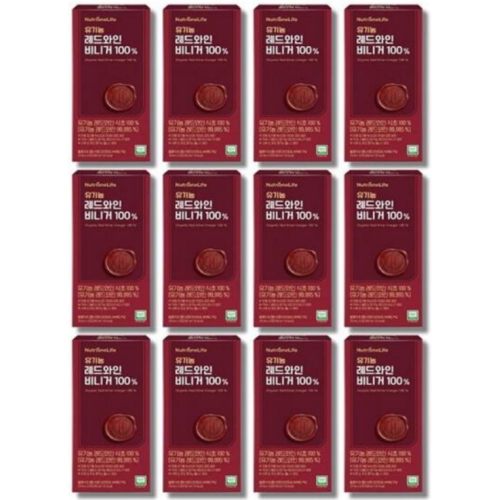 뉴트리원라이프 유기농 레드와인 비니거 100% 280ml (20ml x 14포)