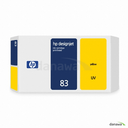 HP 정품 83 (C5075A) 노랑 (멀티팩)_이미지