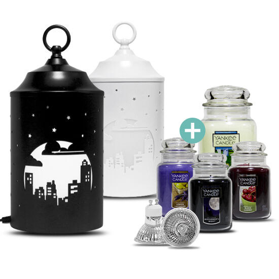 한일전기 양키캔들 스몰자 104g + 센티멘탈시티 캔들워머 소형