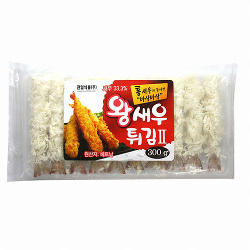 천일식품 왕새우 튀김 300g (2개)_이미지