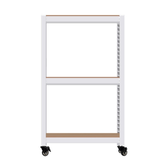 영진산업 홈던트하우스 3단 이동식 앵글선반 800x700 (135cm(높이))