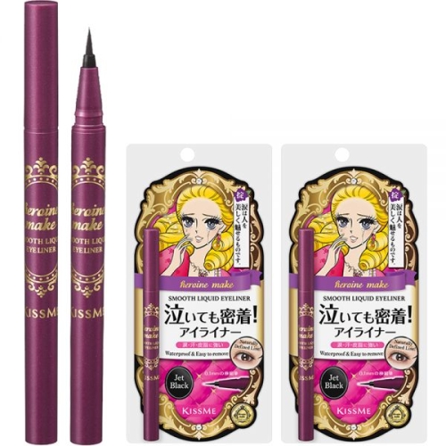 키스미 히로인 메이크 스무스 리퀴드 아이라이너 N 0.4ml (2개)_이미지