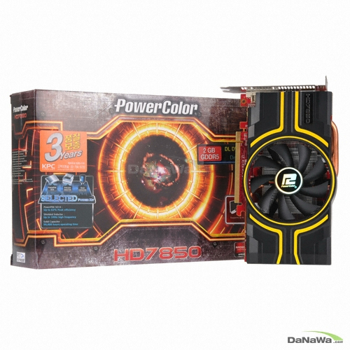 PowerColor 라데온 HD 7850 D5 2GB KPC_이미지