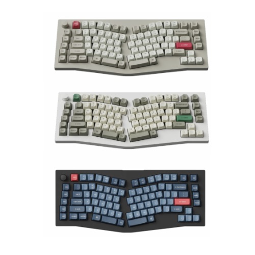 Keychron V10 MAX 유무선 기계식 레트로 (바나나축)_이미지