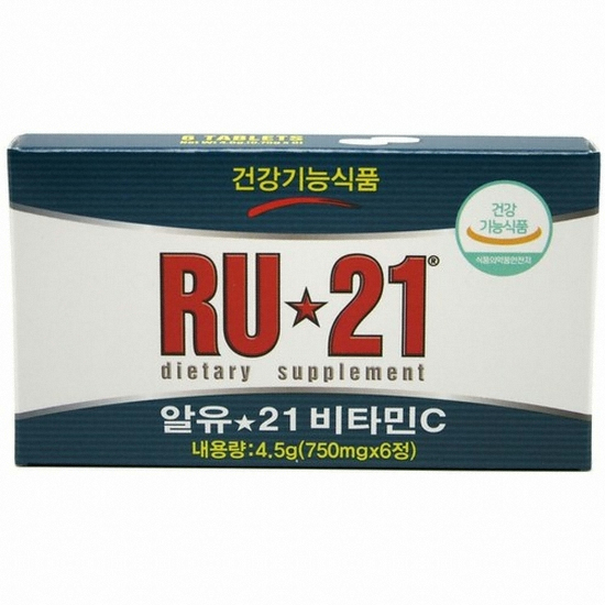 스피릿사이언스 RU-21 비타민C 6정 (10개)_이미지