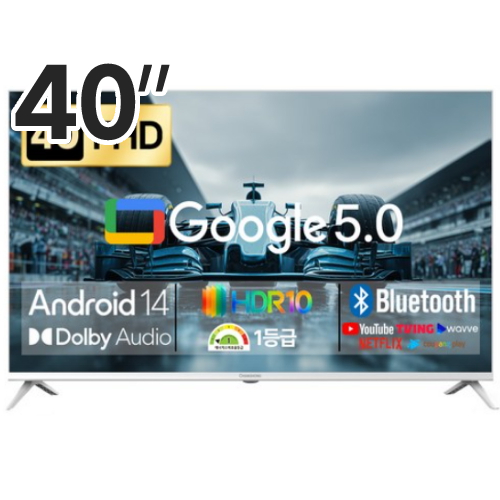 창홍 스마트TV 4K CH401FHD Google M9GPW1 (스탠드)_이미지