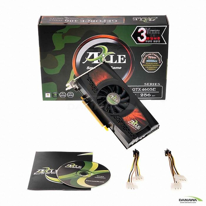 액슬 지포스 GTX460 SE 밀리터리 D5 1GB_이미지