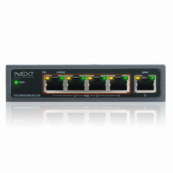 NEXT-POE605F PoE+ 스위치허브