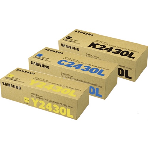 �Ｚ���� ��ǰ CLT-K2430L, CLT-C2430L, CLT-Y2430L 3�� ��Ʈ