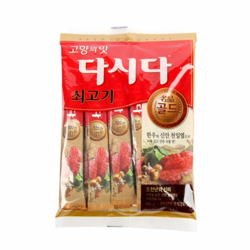 백설 다시다 명품 골드 쇠고기 96g(8gx12입) (1개)_이미지