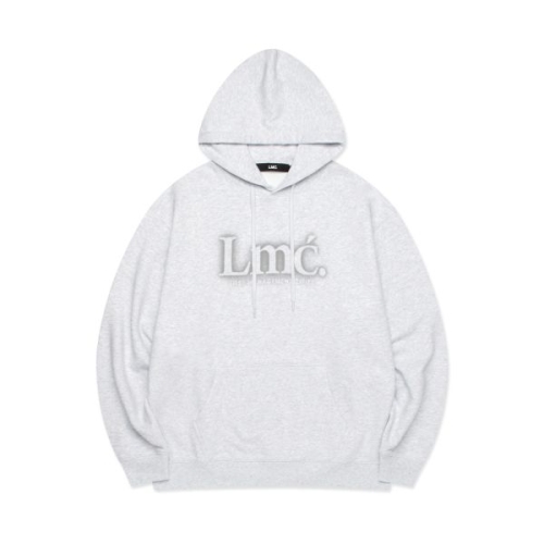 ������ LMC BLUR SERIF HOODIE light heather gray 0LM45SHD103LHG 169499