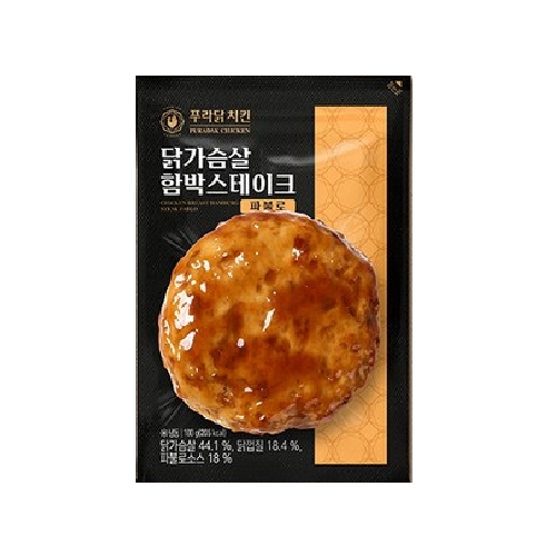 푸라닭 닭가슴살 함박스테이크 파불로 100g (12개)