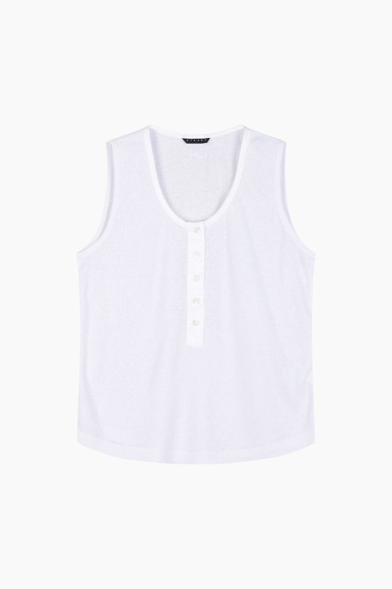 SISLEY 레이니 슬리브리스 티셔츠 SATS41431_이미지