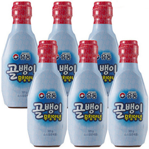 유동 골뱅이 무침양념 320g (6개)